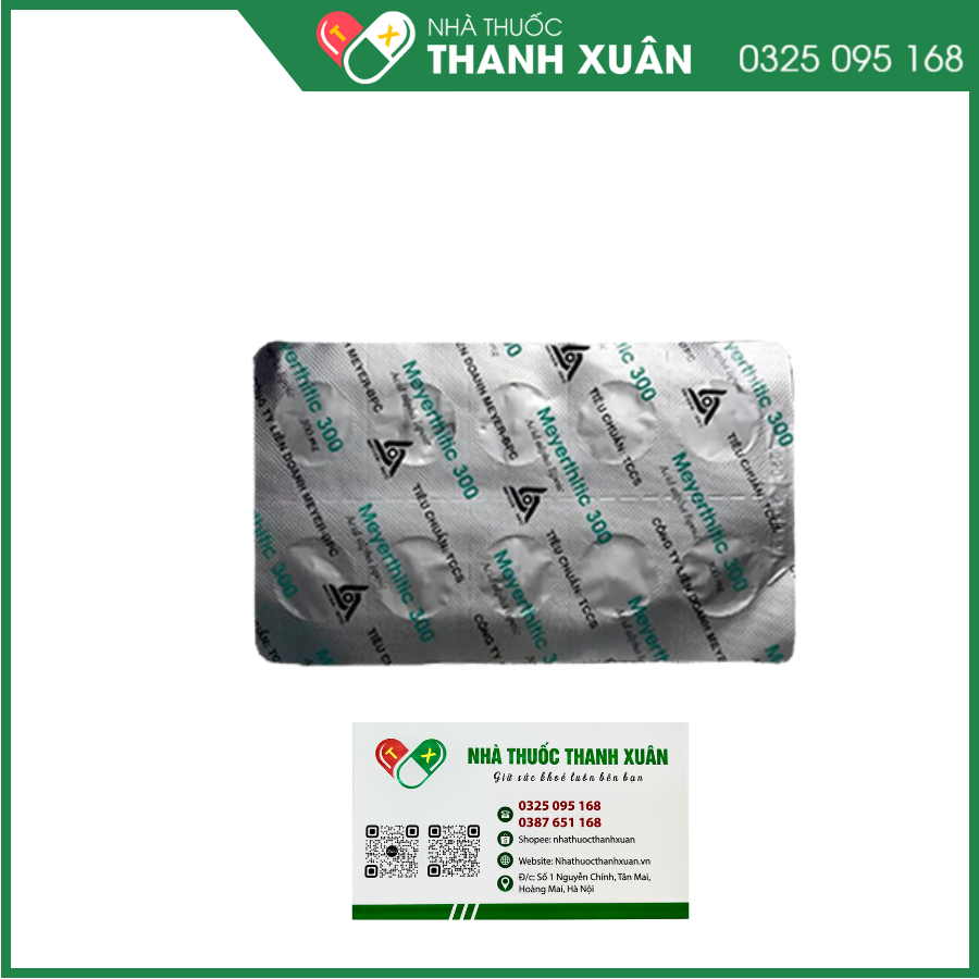 Meyerthitic 300 điều trị duy trì các rối loạn cảm giác do bệnh viêm đa dây thần kinh đái tháo đường